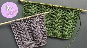 Leaf Motif Knitting Pattern You Will Love
