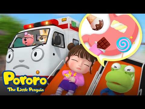 Yum Yum! Munch Munch! 🍪 | Pororo Healthy Eating Song | Nursery Rhymes & Kids Music