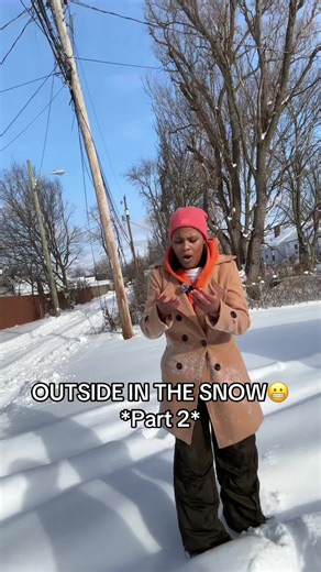 Jumping in the Snow Challenge with Friends
