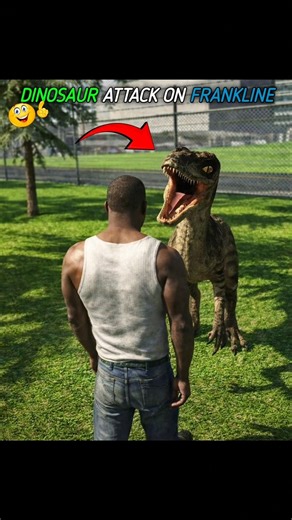 Why dinosaur Angry on frankline 😡||indian bikes driving 3d #shorts #indianbikedriving3d