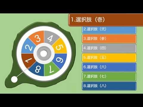 PowerPointで人生ゲーム風のルーレットを作ってみました。