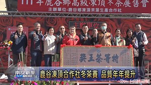 鹿谷凍頂合作社冬茶賽 品質年年提升 - TDN台灣生活新聞