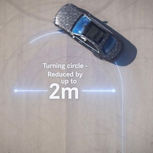 55K views · 3.6K reactions | Rear-axle steering: Depending on the speed and the steering angle, the rear wheels are turned in the same or the opposite direction as the front wheels (same-direction or counter-direction steering). #MercedesBenz #SClass # MeetMercedes | Mercedes-Benz | Facebook