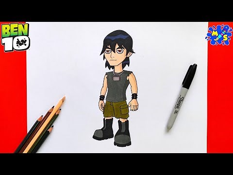 How to Draw Kevin 11 from Ben 10 Classic