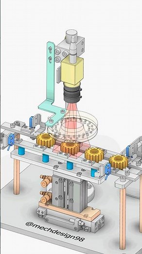AOI Camera Vision Inspection System | Gear Checking Module ✅