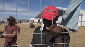 Obdachlose in Südafrika