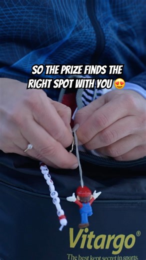 Can you guess who put the #athleteoftheweek prize next to #supermario ? 🤪