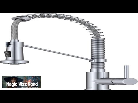 KRAUS Bolden Commercial Style 2 Function Single Handle Pull Down Kitchen Faucet in