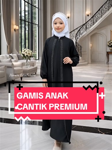 Gamis muslimah anak anggun ceruty premium ✨👆🏻😍 #gamisanakperempuan #gamisibuanak #gamismurah #gamismurah