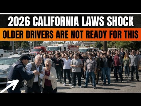 Senior Drivers Alert: New California Road Laws You Can’t Ignore in 2026