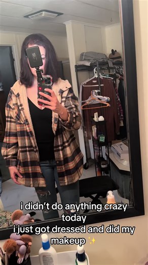 However I changed into sweats as soon as I got home!