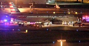 Passengers endure frightening flight