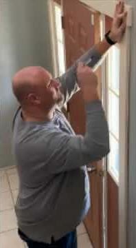 Installing baseboards and door trim