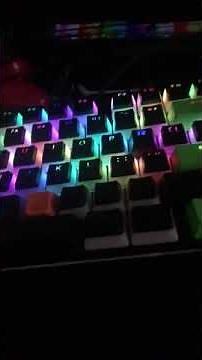 How to make your keyboard light up different colors