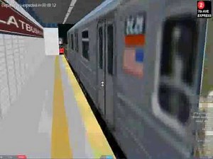 OpenBVE R62A exterior view preview