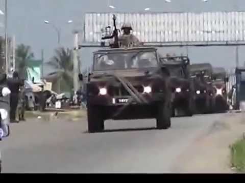 arrivé du BATLOG Ivoirien de la MISMA