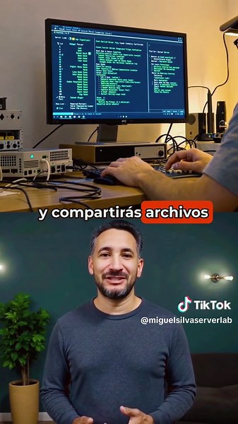 Crees que montar un servidor casero es difícil? Imagina hacerlo en solo 10 minutos #ServidorCasero #TecnologiaFacil #MonteSuServidor #MiguelSilvaServerLab #homeserver #ubuntu #linux #diy @SolOlmedoCreative