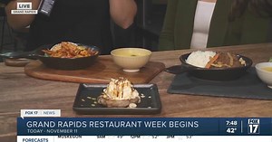 Restaurant Week Grand Rapids kicks off at more than 50 restaurants around town