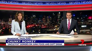 261K views · 2.8K reactions | An obese monkey who grew fat after gorging on junk food and soft drinks from tourists has been rescued in Bangkok. www.7news.com.au #7News | 7NEWS Melbourne | Facebook