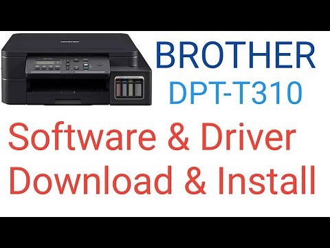 How To Brother DPC-T310 Software & Driver Download & Install