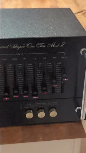 ADC Sound Shaper One Ten Mark II — clean, precise, musical #marantz #yamaha #pioneer #sansui #vinyl