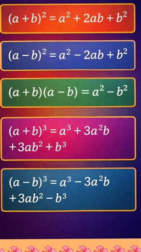 Algebra Formulae That Make Mathematics Easy