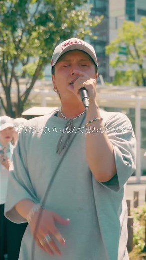 叫ぶようなハイトーンで通行人も立ち止まる"圧倒的"パフォーマンスがやばい！！ サムライハート / SPYAIR【川崎路上ライブ-26.7.19】by 髙橋一輝 #shorts