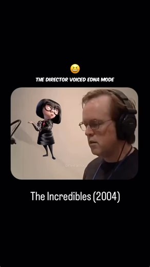 When a director finds their real calling 😆 Brad Bird recorded his voice temporarily during storyboarding, but after they couldn’t find a better fit from the auditions his version stuck 🗣️ 🎥: @filmfactsx | FilmUp