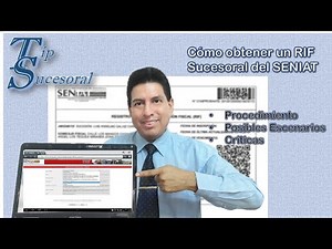 Succession Tip #48: How to obtain the SENIAT Succession Taxpayer Identification Number (RIF Suces...