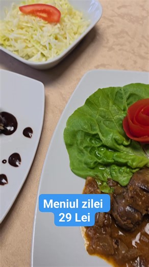 4.9K views · 22 reactions | Meniul zilei 10.11.2025 ✅️Ciorbă ardelenească ✅️Ficatei de pui sote si pireu cartofi ✅️Desert | Complex Via | Facebook