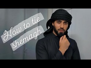 How To Tie Shemagh/Headscarf Tutorial