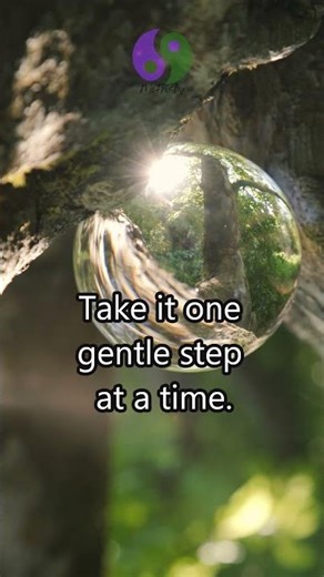 Gentle Steps. Loved this? Find more grounding AM Inspiration: https://AMInspiration.com