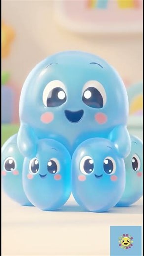 Giggle Bounce / Pixar-style 3D characters / Animated Silent comedy cartoons.