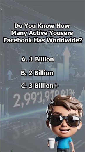 Do You Know How Many People Use Facebook in 2025? 😲📱| Mind Blowing #didyouknow #funfacts #facts