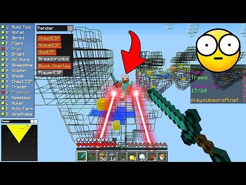 PRUEBO LOS HACKS MAS POTENTES DE SKYWARS!! 😱| MINECRAFT