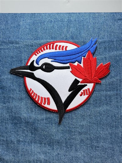Blue Jay Baseball Collectable Patch: Red White Black - Sports Accessory - Etsy