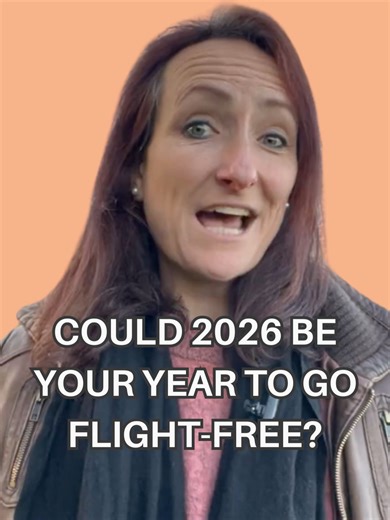 Is 2026 your year to go flight-free? Change how we travel, slash emissions, save the climate. Join the Flight Free Club and do something amazing for the planet as well as for yourself! It’s not easy for everyone so we are here to help you! Keep watching for travel tips and ideas, inspiring stories, and information on exactly how much impact you can have by going flight-free. Go BIG on climate action in 2026 and join the Flight Free Club #FlightFree2026