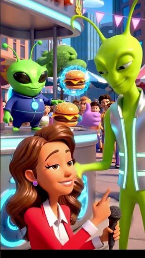 Alien Party Goes Wrong When Earthlings Eat Space Burgers