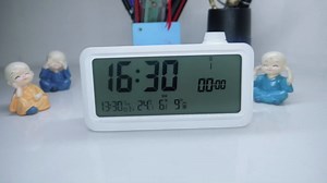 60-Minute Visual Timer for Kids - Pomodoro Timer, Rechargeable Alarm Clock, Dual Display, LCD Time Reminder - Ideal for Homeschooling, Teaching, and Time Management - Countdown and Count Up Timer