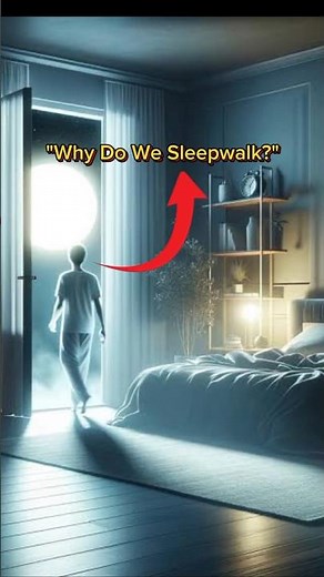 The Science of Sleepwalking" #sleep #sleepwalking #zeck #facts #shorts #science #sciencefacts