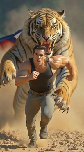 a muscular man sprinting at full speed || #dogrescue #motivation #rescueefforts #quotes #petrescue