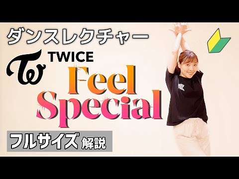 【ダンスレクチャー】TWICE - Feel Special / フル解説🔰初心者向け