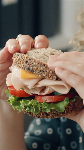 Enjoy a sandwich glow up with APPLEGATE® Oven Roasted Turkey. | Applegate