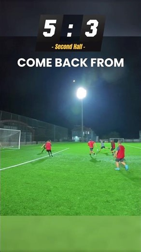 The Comeback Continues… Second Half! #football #pov #goal
