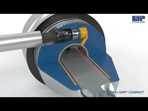ETP HYDRO-GRIP COMPACT - Hydraulic high precision toolholder