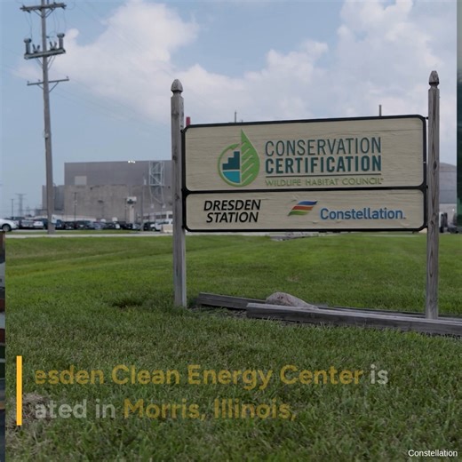 Meet Dresden ðŸ‘‹ Dresden Generating Station is located about 60 miles southwest of Chicago. Its âœŒï¸ boiling water reactors generate over 8% of Illinoisâ€™ power, providing electricity for almost 1.4 million homes. #nuclear #electricity | U.S. Department of Energy Office of Nuclear Energy