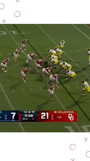 Owen Heinecke has quickly become a key piece of Oklahoma’s defense, already matching his combined tackle total from the previous two seasons in just two games. His breakout performance came in the win over Michigan, where he led the Sooners with seven tackles, added a tackle for loss, and broke up a pass — cementing his place in the linebacker rotation. Beyond the numbers, Heinecke embodies the gritty, workmanlike identity Brent Venables is instilling in the program, transforming from a walk-on 