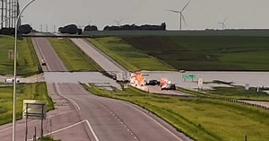 Flooding shuts down stretch of Interstate 90 in southwestern Minnesota