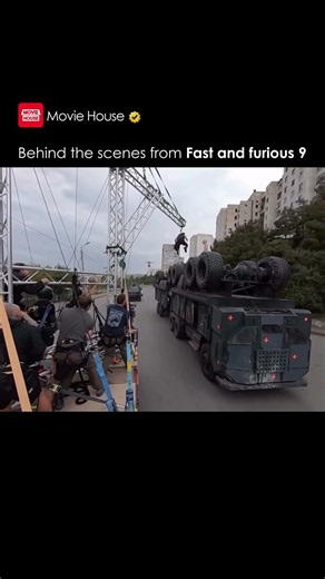 Behind the scenes from Fast and furious 9