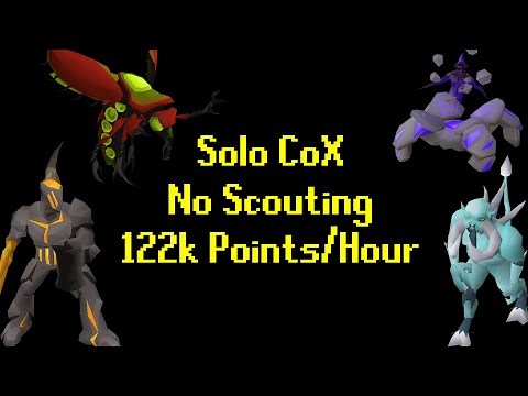 Full Layout CoX Example | 122k points/hr | Ice demon + Thieving Juicing
